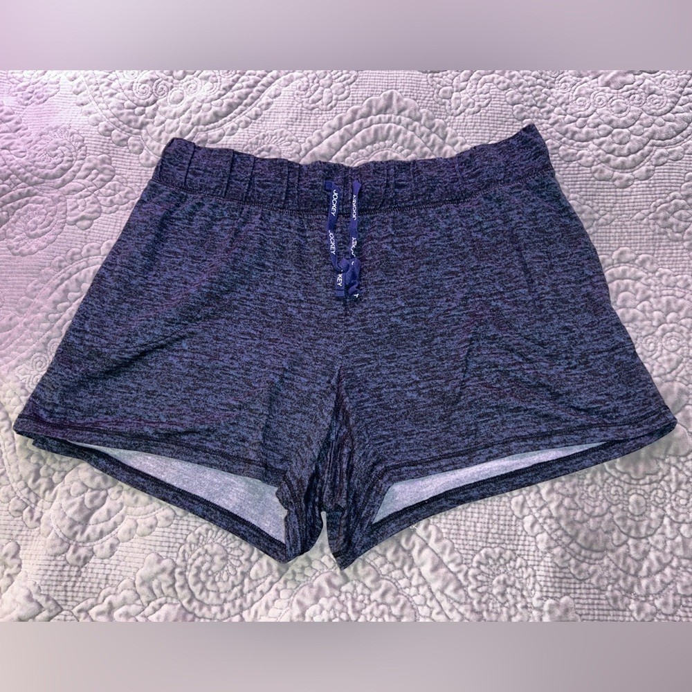 Jockey Blue Shorts with Elastic Waistband